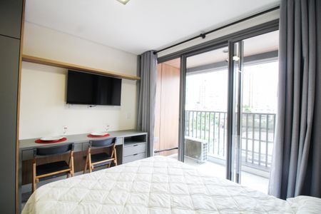 Studio para alugar com 25m², 1 quarto e sem vagaSala/Cozinha/Quarto 