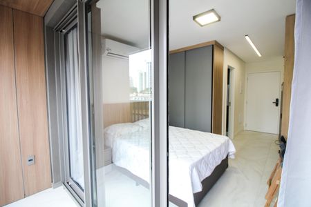Studio para alugar com 25m², 1 quarto e sem vagaSala/Cozinha/Quarto - Varanda