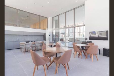 Studio para alugar com 25m², 1 quarto e sem vagaÁrea comum - Salão de festas