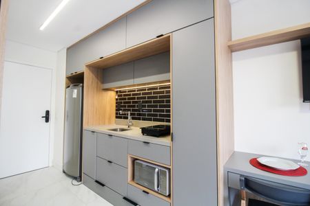 Studio para alugar com 25m², 1 quarto e sem vagaSala/Cozinha/Quarto