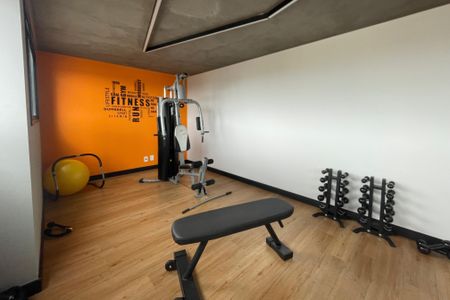 Apartamento à venda com 42m², 2 quartos e 1 vaga Apartamento à venda com 42m², 2 quartos e 1 vagaÁrea comum - Academia