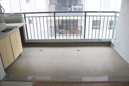 Varanda de apartamento para alugar com 2 quartos, 41m² em Barra Funda, São Paulo