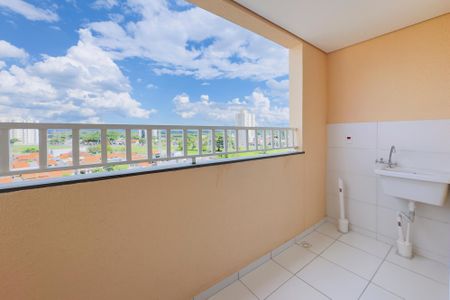 Sala / Cozinha / Lavanderia de apartamento para alugar com 2 quartos, 44m² em Jardim Topazio, São José dos Campos