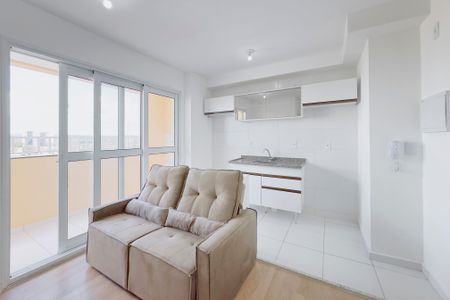 Sala / Cozinha / Lavanderia de apartamento para alugar com 2 quartos, 44m² em Jardim Topazio, São José dos Campos