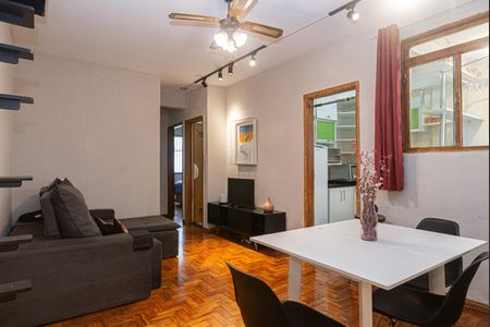 Sala de apartamento à venda com 2 quartos, 60m² em Consolação, São Paulo