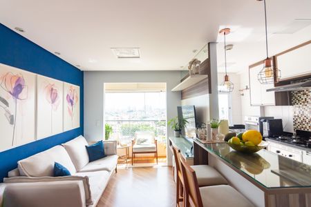 Sala  de apartamento à venda com 2 quartos, 48m² em Bussocaba, Osasco