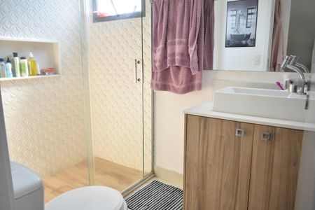 Apartamento à venda com 120m², 2 quartos e 2 vagasBanheiro da Suíte