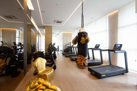 Apartamento à venda com 292m², 3 quartos e 4 vagas Apartamento à venda com 292m², 3 quartos e 4 vagasÁrea comum - Academia