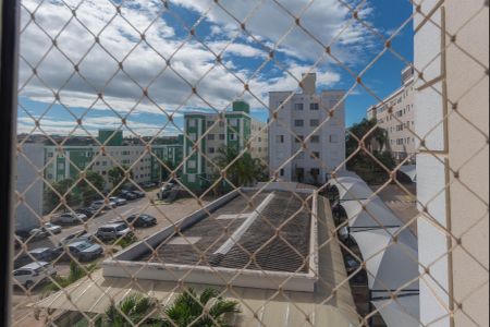 Vista da Sala de apartamento à venda com 2 quartos, 43m² em Loteamento Parque São Martinho, Campinas