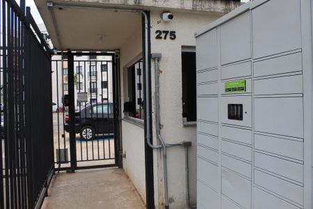 Apartamento para alugar com 44m², 2 quartos e sem vagaFachada e portaria