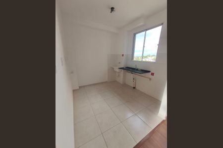 Cozinha de apartamento para alugar com 1 quarto, 42m² em Parque Residencial Candido Portinari, Ribeirão Preto