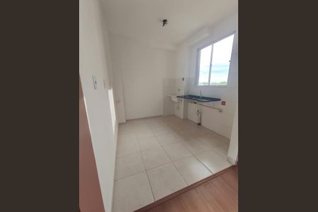 Cozinha de apartamento para alugar com 1 quarto, 42m² em Parque Residencial Candido Portinari, Ribeirão Preto