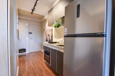 Studio à venda com 30m², 1 quarto e sem vaga Studio à venda com 30m², 1 quarto e sem vagaCozinha
