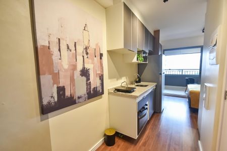 Studio à venda com 30m², 1 quarto e sem vaga Studio à venda com 30m², 1 quarto e sem vagaCozinha