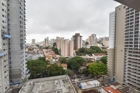 Vista da varanda de kitnet/studio à venda com 1 quarto, 30m² em Vila Mariana, São Paulo