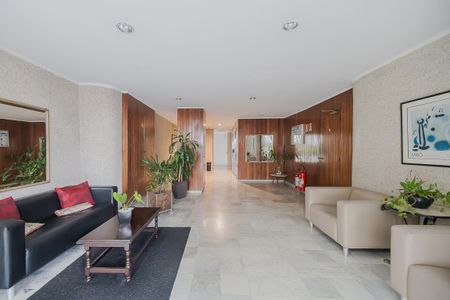 Apartamento para alugar com 87m², 2 quartos e 1 vagaHall social