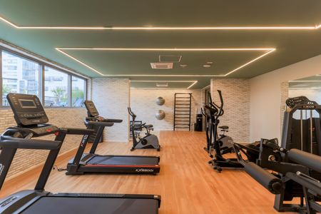 Studio para alugar com 27m², 1 quarto e sem vagaÁrea Comum - Academia