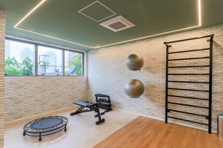 Studio para alugar com 27m², 1 quarto e sem vagaÁrea Comum - Academia