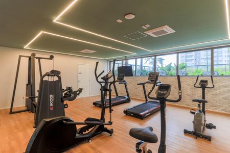 Studio para alugar com 27m², 1 quarto e sem vagaÁrea Comum - Academia