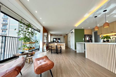 Sala de apartamento à venda com 3 quartos, 143m² em Vila Mascote, São Paulo