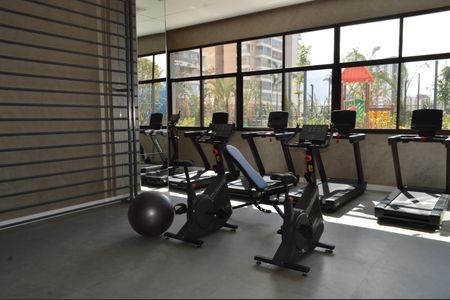 Studio para alugar com 37m², 1 quarto e sem vagaAcademia