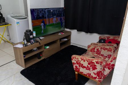 Sala de apartamento para alugar com 1 quarto, 50m² em Campo Grande, Rio de Janeiro