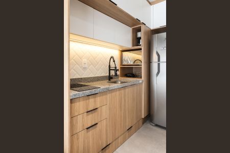 Apartamento à venda com 29m², 1 quarto e sem vagaCozinha