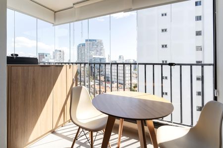 Varanda de apartamento para alugar com 1 quarto, 29m² em Pinheiros, São Paulo