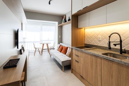 Apartamento à venda com 29m², 1 quarto e sem vagaCozinha