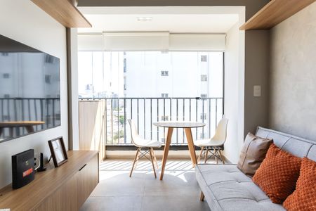 Sala de apartamento para alugar com 1 quarto, 29m² em Pinheiros, São Paulo