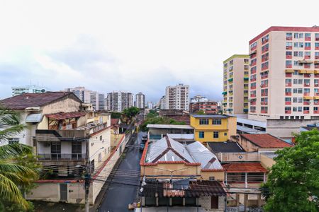 Varanda da Sala vista  de apartamento à venda com 2 quartos, 92m² em Todos Os Santos, Rio de Janeiro