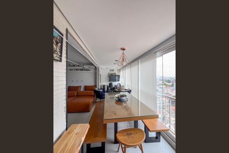 Varanda de apartamento para alugar com 3 quartos, 114m² em Vila Gumercindo, São Paulo