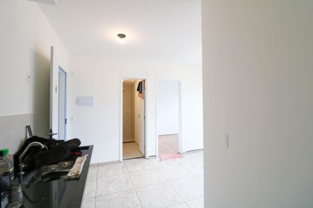 Sala / Cozinha de apartamento para alugar com 2 quartos, 35m² em Santo Amaro, São Paulo