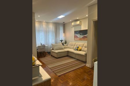 Sala de apartamento para alugar com 1 quarto, 78m² em Itararé, São Vicente