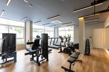 Studio à venda com 30m², 1 quarto e sem vaga Studio à venda com 30m², 1 quarto e sem vagaAcademia