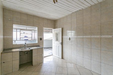 Cozinha de casa para alugar com 1 quarto, 80m² em Vila das Merces, São Paulo