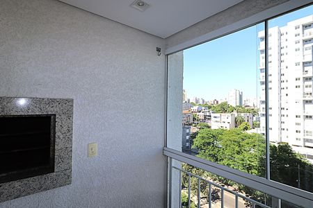 Sacada da Sala de apartamento à venda com 2 quartos, 66m² em Passo D’areia, Porto Alegre