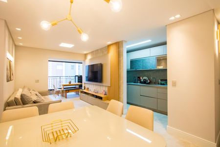 Sala de casa à venda com 3 quartos, 82m² em Campestre, Santo André