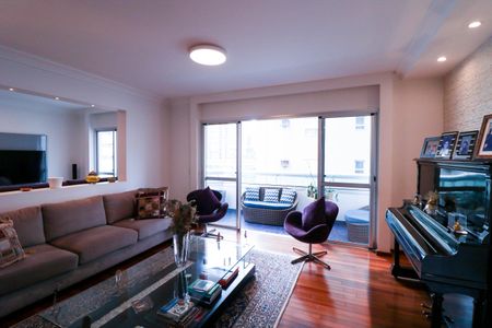 Sala de apartamento à venda com 3 quartos, 170m² em Brooklin, São Paulo