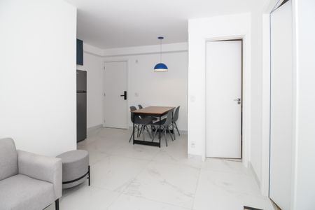 Sala de apartamento para alugar com 1 quarto, 42m² em Barra Funda, São Paulo