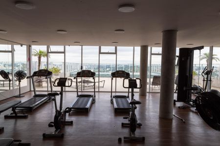 Studio para alugar com 23m², 1 quarto e 1 vagaAcademia - Equipamentos