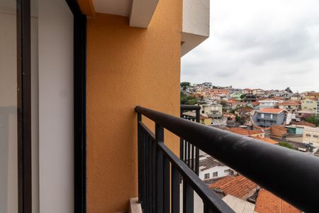 Varanda da Sala de apartamento para alugar com 1 quarto, 29m² em Vila Dom Pedro Ii, São Paulo
