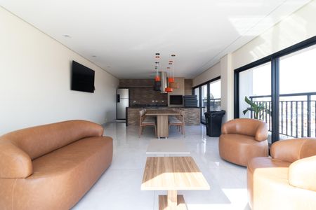 Apartamento para alugar com 29m², 1 quarto e sem vagaÁrea comum - Salão de festas