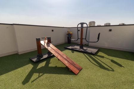 Apartamento para alugar com 29m², 1 quarto e sem vagaÁrea comum - Academia ao ar Livre