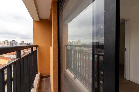 Varanda da Sala de apartamento para alugar com 1 quarto, 29m² em Vila Dom Pedro Ii, São Paulo