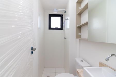 Apartamento para alugar com 29m², 1 quarto e sem vaga Apartamento para alugar com 29m², 1 quarto e sem vagaBanheiro da Suíte