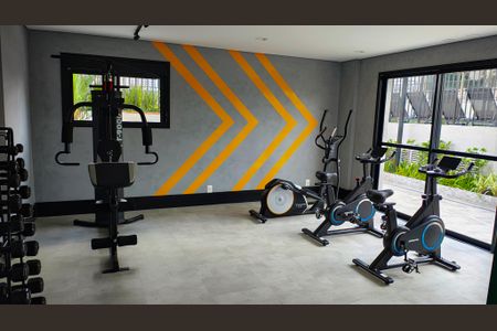 Apartamento para alugar com 37m², 2 quartos e 1 vaga Apartamento para alugar com 37m², 2 quartos e 1 vagaÁrea comum - Academia