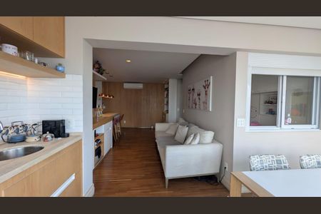 Sala de apartamento à venda com 2 quartos, 72m² em Jardim das Acacias, São Paulo