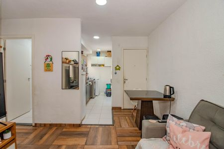 Sala de apartamento à venda com 2 quartos, 60m² em Mário Quintana, Porto Alegre