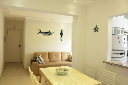 Sala de apartamento para alugar com 2 quartos, 60m² em Ponta da Praia, Santos